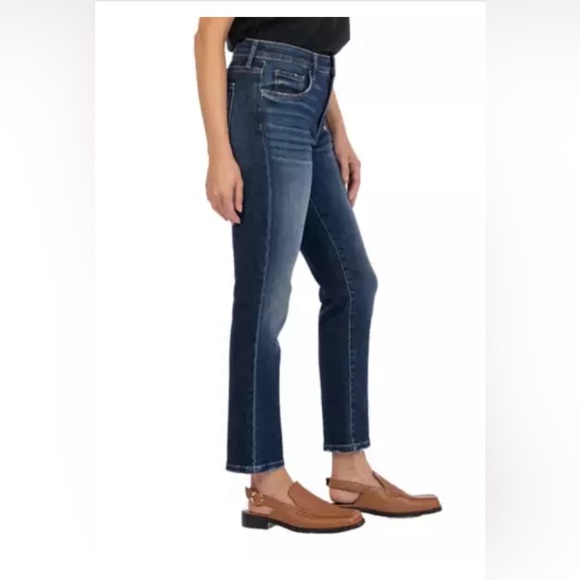 Women's KUT from the Kloth Reese Fab Ab Slim Fit Straight Jeans - Picture 2 of 9